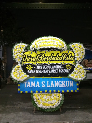 Papan Bunga Duka di Gowa