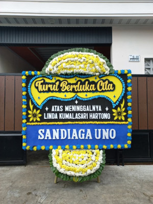 Papan Bunga Duka di Gowa