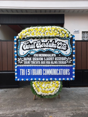 Papan Bunga Duka di Gowa